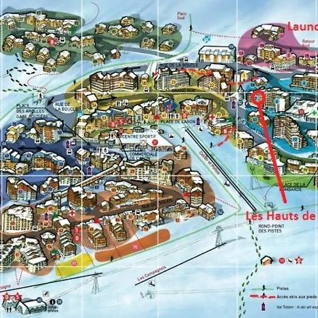 Hauts De La Vanoise - Location: Petit Confortable Pour 4 Personnes Avec Un Grand Balcon Mae-9039 *