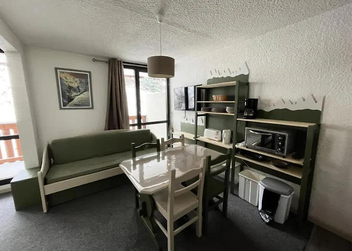 Hauts De La Vanoise - Location: Petit Confortable Pour 4 Personnes Avec Un Grand Balcon Mae-9039 Daire Val Thorens